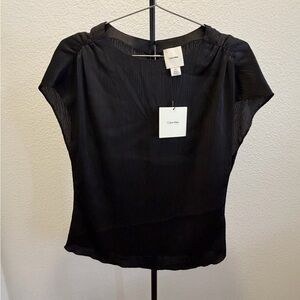 Calvin Klein Elegant Black Blouse S